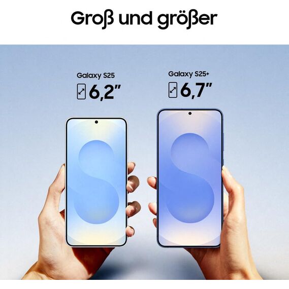 Samsung Galaxy S25 AI Smartphone mit Galaxy AI, Ohne Vertrag, Handy mit Android, 12 GB RAM, 256 GB Speicher, 50-MP-Kamera, Navy, 3 Jahre Herstellergarantie [Exklusiv auf Amazon]