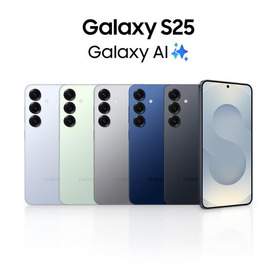 Samsung Galaxy S25 AI Smartphone mit Galaxy AI, Ohne Vertrag, Handy mit Android, 12 GB RAM, 256 GB Speicher, 50-MP-Kamera, Mint, 3 Jahre Herstellergarantie [Exklusiv auf Amazon]