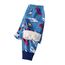 XINYUNZU Kinder Thermohose Gefütterte Hose Winterhose Kuschel Jogginghose Warm Thermo Leggings Elastische Taille Sporthose Warme Hosen für Jungen und Mädchen Hellblau 130