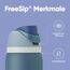 Owala FreeSip Isolierte Edelstahl Trinkflasche mit Strohhalm, 945 ml – BPA-frei, optimal für Sport, Fitness, Outdoor und Reisen, Denim