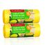 Profissimo Drawstring Bin Liners with Fresh Citrus Scent - 30 Litres (40 Pieces) - Pack of 2 (2 x 20 Items) - Ideal for Office, Household and Bathroom