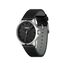 HUGO Analog Quarzuhr für Herren Kollektion #First mit Schwarzes Lederarmband - 1530188