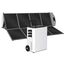 CTOLITY Solar Generator 5000W mit 400W Solarmodule, 5120Wh Tragbare Powerstation(6000W Peak), LiFePO4 Batterie, 220V-240V, Faltbar Solarpanel mit USB, IP67, für Outdoor Camping, Reise, Stromausfälle