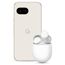 Google Pixel 9a, Porcelain, 128GB + Buds A