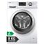 Haier SERIE 636 HW80-BP14636N I Frontlader Waschmaschine 8kg I Washing Machine mit A-Effizienz, 1.400 U/Min. & sparsamem Inverter-Motor I Inkl. Vollwasserschutz, Dampffunktion & Mengenautomatik