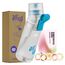 air up® Flasche Twist Pro Starter Set Original, inkl Pods in 5 Geschmacksrichtungen I 600ml Trinkflasche mit Geschmack, zuckerfrei I spülmaschinenfest & BPA frei I in Blue Splash