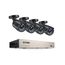 ZOSI 1080P Verkabelt Aussen Überwachungskamera Set ohne Festplatte, 8CH HDMI DVR, 4 Outdoor 2MP Video Sicherheitskamera, IR Nachtsicht, Bewegungsalarm