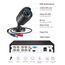ZOSI 1080P Verkabelt Aussen Überwachungskamera Set ohne Festplatte, 8CH HDMI DVR, 4 Outdoor 2MP Video Sicherheitskamera, IR Nachtsicht, Bewegungsalarm