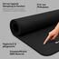 MSPORTS Gymnastikmatte Premium inkl. Tragegurt + Übungsposter + Workout App I Hautfreundliche Fitnessmatte 190 x 100 x 1,5 cm - Schwarz-Matt - Phthalatfreie Yogamatte