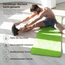 MSPORTS Gymnastikmatte Premium inkl. Tragegurt + Übungsposter + Workout App I Hautfreundliche Fitnessmatte 190 x 60 x 1,5 cm - Lindgrün - Phthalatfreie Yogamatte