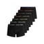 JACK& JONES Boxershorts 7er-Pack Basic Trunks Kurze Unterhosen Logo Print Design JACBASIC, Farben:Schwarz-3, Größe Hosen:S