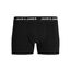 JACK & JONES Herren JACBELMO Trunks 7 Pack, Black/Logo Weiß/C, L