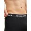 JACK & JONES Herren JACBELMO Trunks 7 Pack, Black/Logo Weiß/C, L
