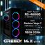 Greed® MK2 Lite - Entry Gaming PC mit AMD Ryzen 5 4600G + Radeon Vega 7 - Ultra Schneller RGB Computer + 4K Raytracing Rechner mit 4,2 GHZ - 16 GB DDR4 RAM - 512 GB SSD - WLAN + W11 Pro