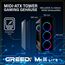 Greed® MK2 Lite - Entry Gaming PC mit Intel Core i5 10400F + Nvidia Geforce RTX 3050 - Ultra Schneller RGB Computer + 4K Raytracing Rechner mit 4,30 GHZ - 16 GB DDR4 RAM - 512 GB SSD - WLAN + W11 Pro