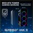 Greed® MK2 - High End Gaming PC - AMD Ryzen 7 5700X & Nvidia Geforce RTX 5060 - Ultra Schneller RGB Computer + 4K Raytracing Rechner mit 4,6 GHZ - 32 GB DDR4 RAM - 1TB SSD - WLAN + W11 Pro